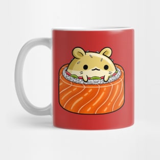 Cute Hamster Sushi Costume Mug